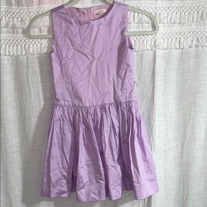 Crewcuts Purple Fit and Flare Sleeveless Dress